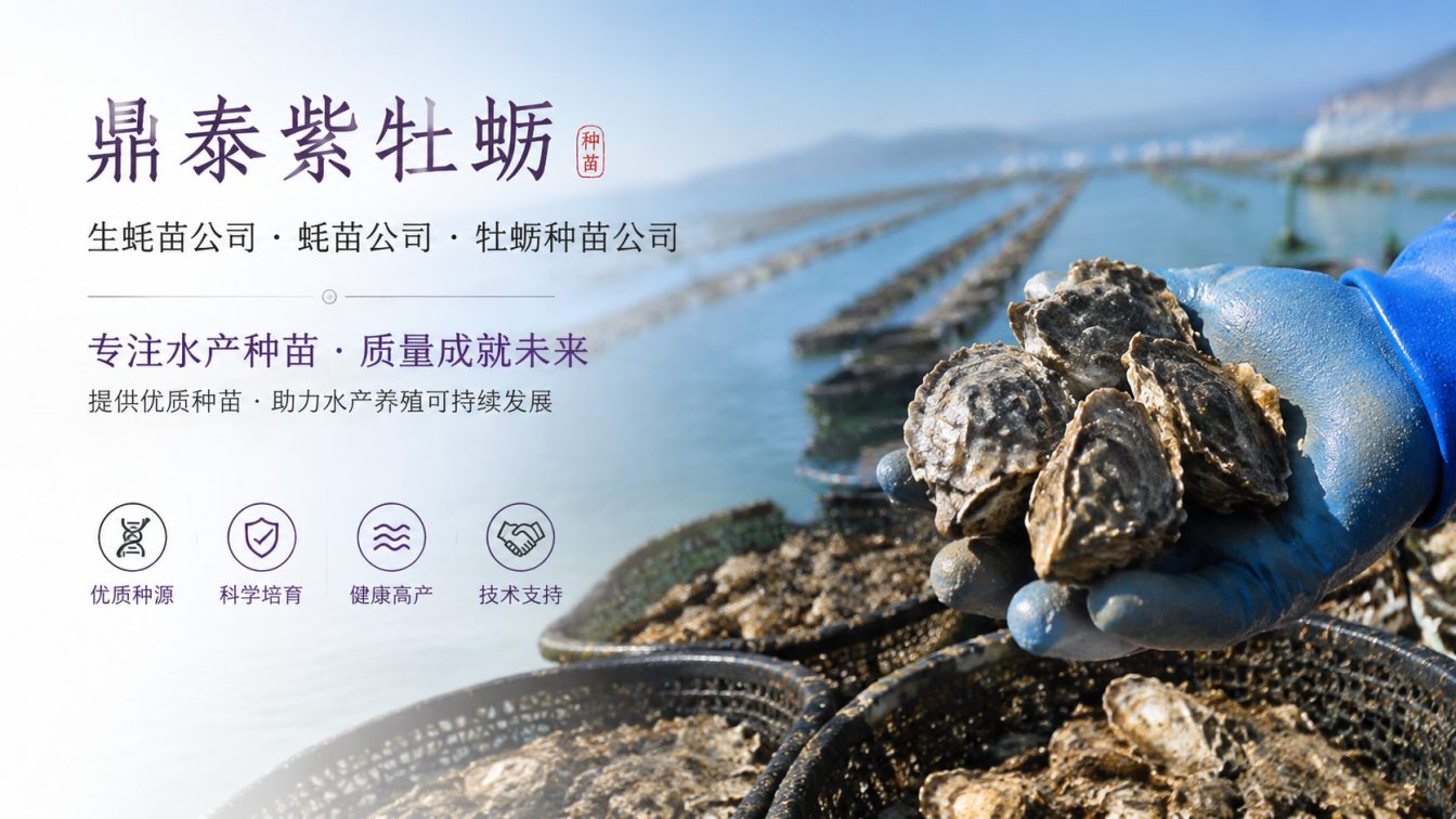 绍兴为南北养殖场提供三倍体生蚝苗方案